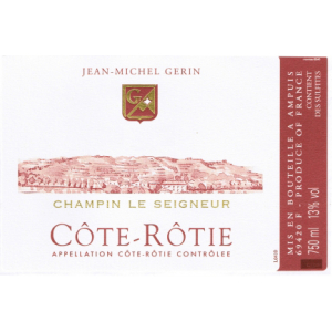 Champin Le Seigneur Gerin Côte Rôtie