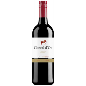 Les Vignobles Foncalieu Cheval d'Or Merlot 1L