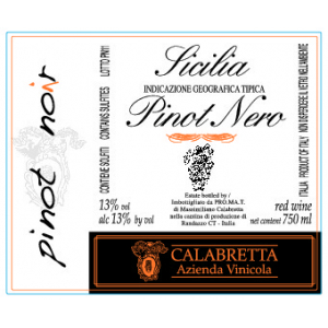 Calabretta Terre Siciliane Pinot Nero