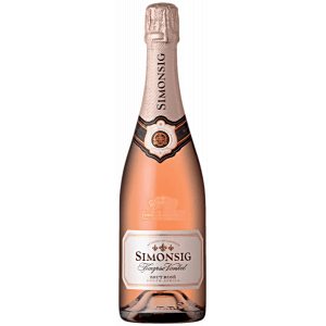 Simonsig Sparkling Wine Kaapse Vonkel Brut Rosé