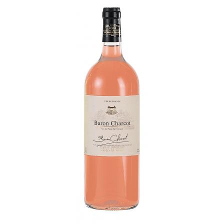 Les Vins de Saint Saturnin Baron Charcot Rosé Vin de Pays de l'Herault 1L