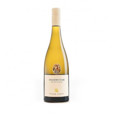 Baron Longo Alto Adige Gewürztraminer Weinberg Dolomiten Feuerstein