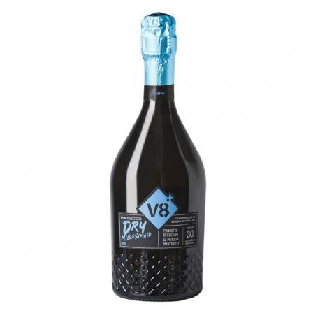 V8+ Vineyards Prosecco Veneto Sior Gino Dry Millesimato