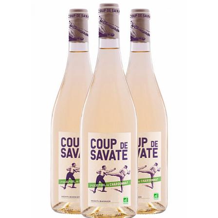 3 X Hecht & Bannier Coup de Savate Blanc